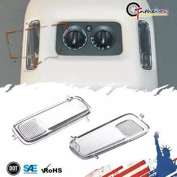 Крышка верхней консоли gtinakui для пассажирского салона автомобиля, верхняя светильник вая Крышка для экспедиции Ford 2003-2006 и навигатора Lincoln