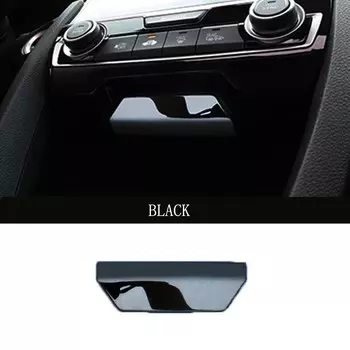 Крышки центральной консоли для Honda Civic 2016-2019 10-го поколения, декоративная рамка, отделка, наклейки, автомобильные аксессуары для интерьера