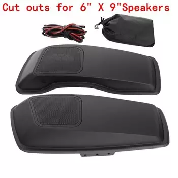 Крышки динамиков мотоцикла 6x9 дюймов, подходят для седельных сумок Harley Street Road King Glide 2014-2024
