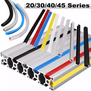 Крышки слотов для алюминиевого профиля