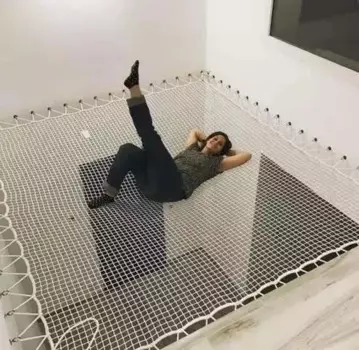 Крытый и открытый подвесной DIY лофт сетка-кровать гамак пол гамак лежачая сетка для детей и взрослых