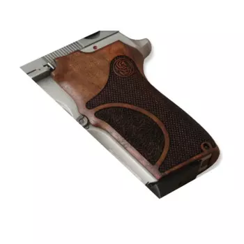 KSD бренд Smith Wesson 6906 совместимые Грипсы орехового дерева с двойной шкалой