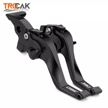 KTM 390 Duke RC390 DUKE 390 ADVENTURE 2022 2023 Короткие Тормозные Рычаги На Один Палец Регулируемые Алюминиевые Чехлы Для Мо...