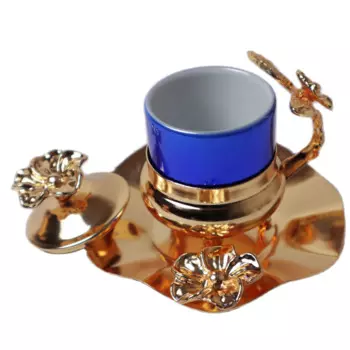 Кухонный кофейный сервиз на 4 персоны, поднос и чашка золотого цвета, японская модель розы, 5 звезд, качественная ручная работа, прочная металлическая нержавеющая сталь, специальный дизайн, турецкий изготовленный кухонный товар, обеденный стол, цвет ed фарфор