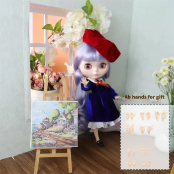 Кукла блайз ICY DBS 10-я Anniv 30 см 1/6 BJD игрушка глянцевое Сияющее лицо красочные волосы шарнирное тело набор с одеждой и обувью кукла