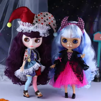 Кукла blyth шарнирная с белой кожей, 30 см, 1/6