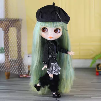 Кукла Blyth шарнирная с макияжем и бровями, 1/6