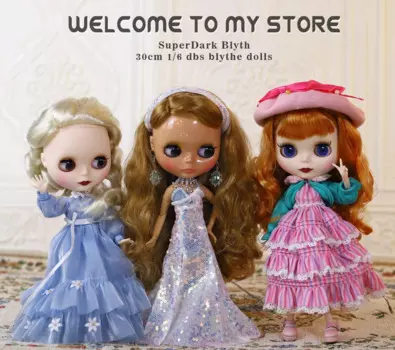 Кукла Blythe ICY DBS с глянцевым лицом, лицом материи, красочными волосами, Обнаженная кукла и набор кукол, шарнирное тело, подарок для мальчика и девочки
