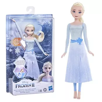 Кукла Эльзы из мультфильма «Холодное сердце 2» от Hasbro Disney, водная игрушка для девочек 3 и выше, F0594
