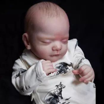 Кукла-младенец, 19 дюймов, с 3d-рисунком