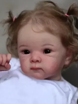 Кукла новорожденная силиконовая, 18 дюймов