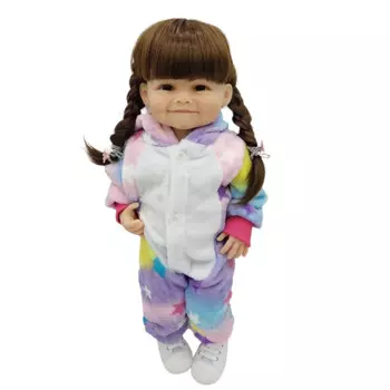 Кукла новорожденная силиконовая, 55 см, 22 дюйма