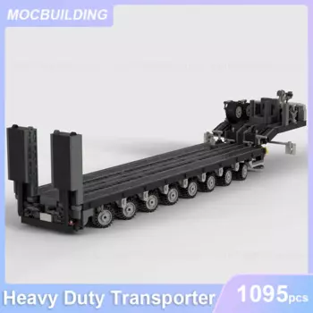 Кукла пантера Тяжелый транспортер модель MOC строительные блоки DIY Сборные блоки обучающая Коллекция Рождественские Игрушки Подарки 1095 шт.