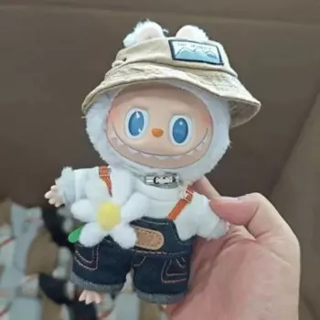 Кукла Плюшевая в ковбойском стиле, 17 см