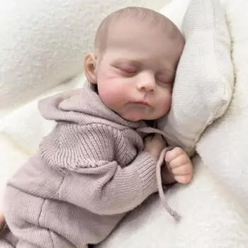 Кукла Reborn Baby Doll Erica, Реалистичная многослойная кукла с мягким телом, с 3d-рисунком, 19 дюймов