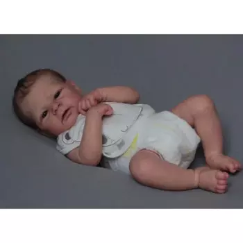 Кукла реборн, Элайджа, размер младенца, 45 см