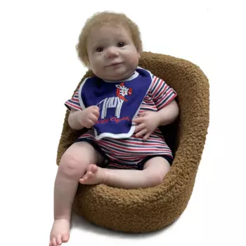Кукла реборн Otarddolls для мальчиков с открытыми глазами, Реалистичная кукла для новорожденных, 22 дюйма