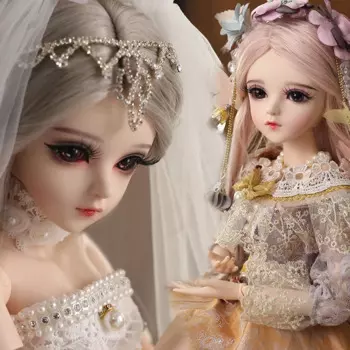 Кукла шарнирная, 1/3, с макияжем, 18 шарниров, полный комплект одежды