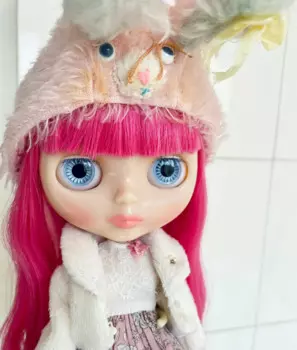 Кукла шарнирная Neo Vintage Blyth с розовыми волосами, Классическая сияющая кукла, милая девушка, игрушка на заказ, подвижная коллекция фигурок ручной работы