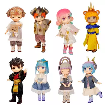 Кукла шарнирная подвижная, 12 созвездий, из ПВХ, OB11