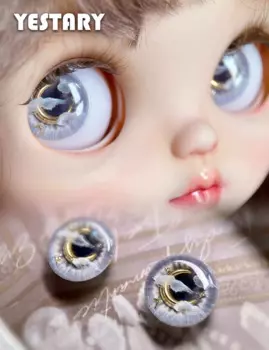 Кукла шарнирная YESTARY Blythe Eyes, аксессуары для 1/6 игрушек, серия New Moon Star, магнитный капельный клей, кукла для шарнирной девочки, подарок