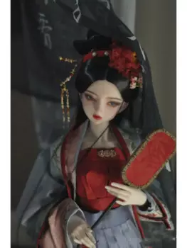Кукла-Веер BJD, винтажные куклы красного цвета, 1 шт.