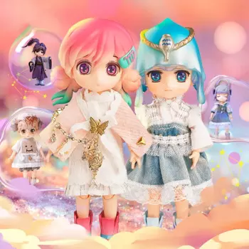 Кукла YMY OB11 с 12 созвездиями, карманная кукла Bjd, мультяшная игрушка ГСК, полный комплект, подвижная шарнирная аниме-фигурка, кукла на день рождения, подарок для девочки