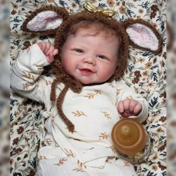 Куклы Новорожденные, 18 дюймов, с 3d-рисунком