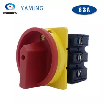 Кулачковый поворотный выключатель, выключатель цепи нагрузки, LW42b-63A Главное управление включением/выключением LW42B63-1016/LF101