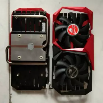Кулер для цветной игровой видеокарты GeForce GTX1050ti, 1 комплект