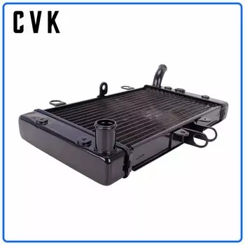 Кулер для охлаждения, черный алюминиевый радиатор CVK для HONDA CB-1 CB400F NC27 1989 1990 1991 1992 CB 400F 89 90 91 92