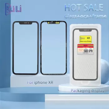 KULI телефон для Apple IPhone X XS 11 12 13 Pro Max стекло OCA рамка панель дисплей ремонт мини экран монитор запчасти Прямая поставка с завода
