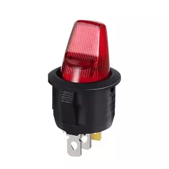 Кулисный переключатель 12В 220В с подсветкой