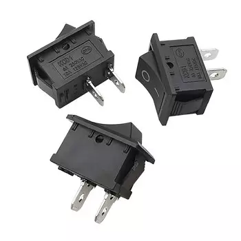 Кулисный переключатель LOCHEUK KCD-101 черный 5/10/20 шт