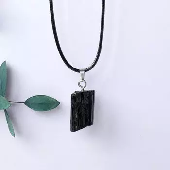 Кулон из черного турмалина Apengshi