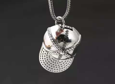 Кулон унисекс, из стерлингового серебра 925 пробы