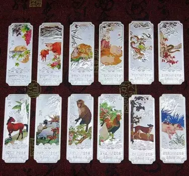 Кулон в виде животных из чистого серебра 999 пробы