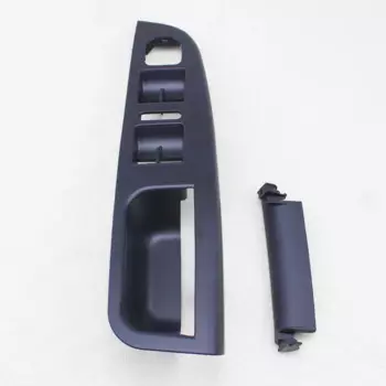 Автомобильный переключатель стеклоподъемника KUMMYY 1K4868049C, черная обшивка панели управления с зажимом для VW Jetta Golf MK5 MK6 MK3 2005 -2014