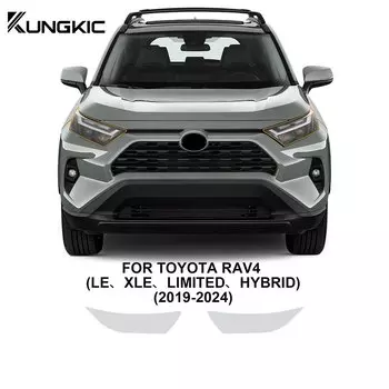 KUNGKIC для Toyota RAV4 Hybrid XA50 2019-2024 передняя фара, предварительно вырезанная защита краски, прозрачная пленка PPF, ТПУ, прозрачная