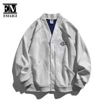 Куртка-бомбер мужская демисезонная, свободного покроя