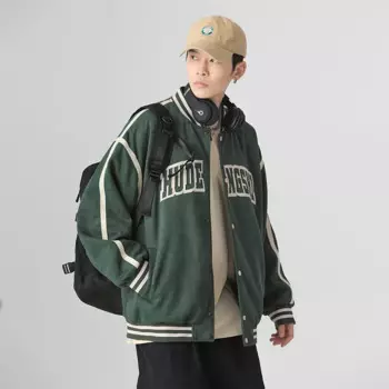 Куртка-бомбер женская демисезонная, замшевая