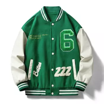 Куртка мужская оверсайз с вышивкой, в стиле хип-хоп