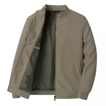 Куртка мужская повседневная, блейзер, легкая одежда для работы, модная однотонная деловая куртка, весна-осень