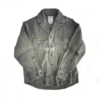 Куртка-рубашка с двумя карманами VISVIM WMV 20AW