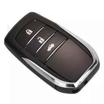 Kutery 2/3/4 кнопки дистанционного ключа Fob оболочка для Toyota Fortuner Prado Camry Rav4 Highlander Crown Smart Keyless Case Корпус toy40