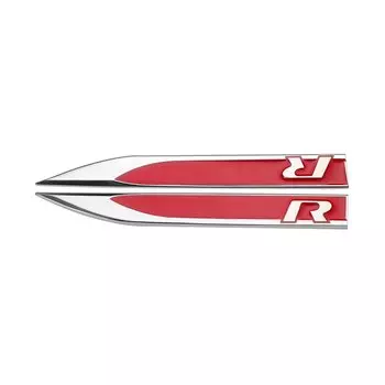 Кузов автомобиля, значок на боковое крыло, металлические декоративные наклейки, эмблема, аксессуары для Volkswagen VW GTI R GTD Golf Polo Tiguan Passat