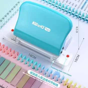 KW-TRIO Ручной металлический дырокол 10 отверстий