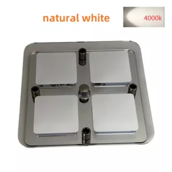 Квадратная акриловая панель для жилого автофургона, 12 В