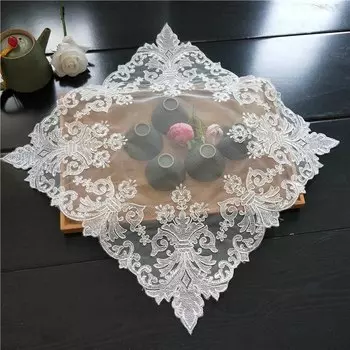 Квадратная изолирующая салфетка из полиэстера и хлопка 40 см