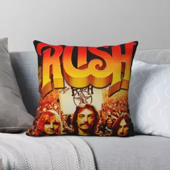 Квадратная наволочка Rush The Legend из полиэстера и льна